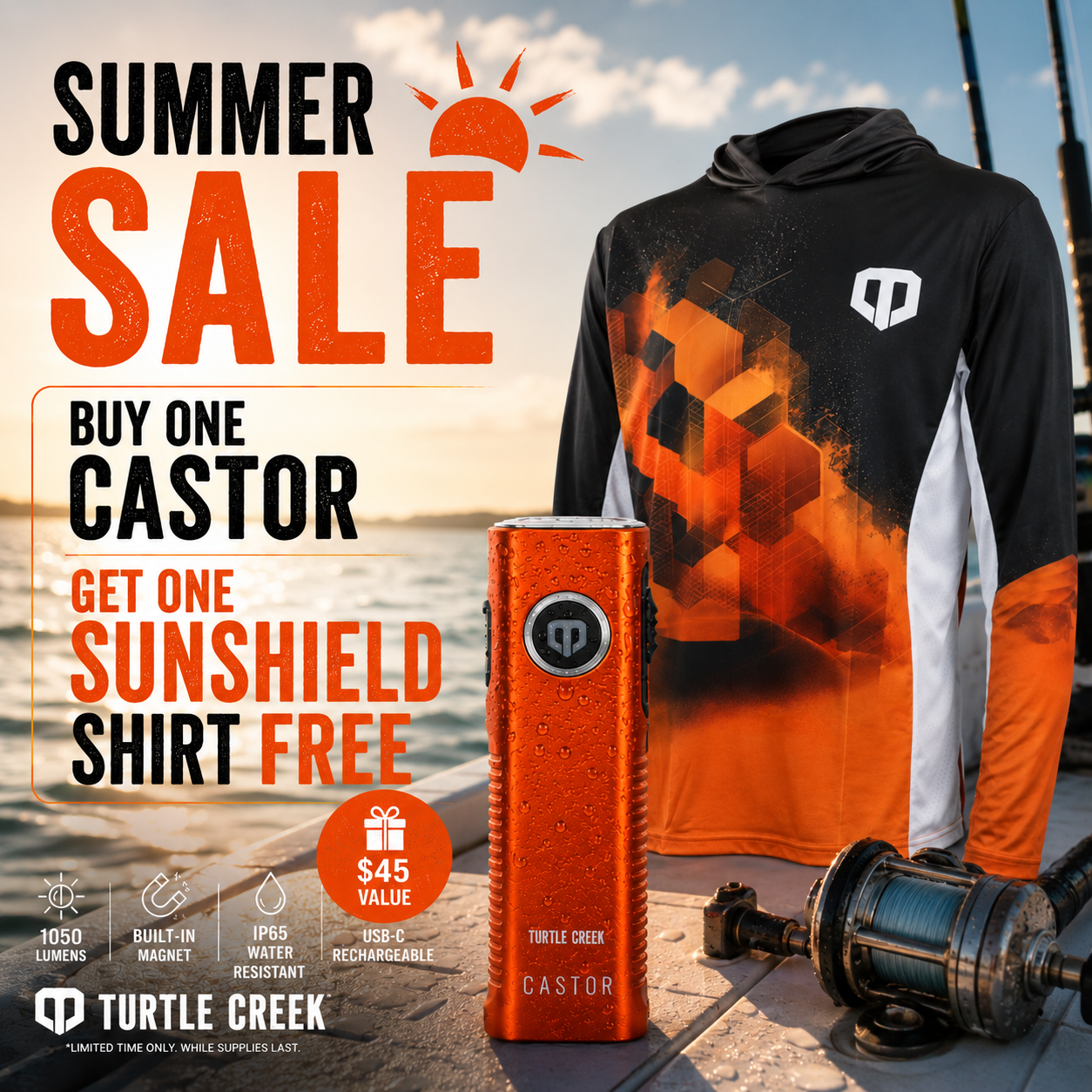 Castor+Free Sunshield Shirt